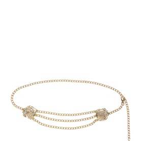 Embellished Chain Belt