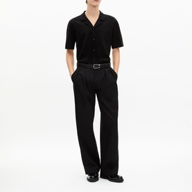Embroidered Logo Casual Shirt
