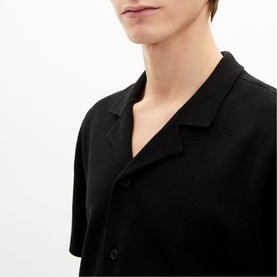 Embroidered Logo Casual Shirt