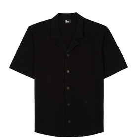 Embroidered Logo Casual Shirt