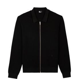 Honeycomb Logo Zip Cardigan