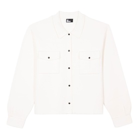 Contrast Button Cardigan