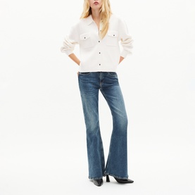 Contrast Button Cardigan