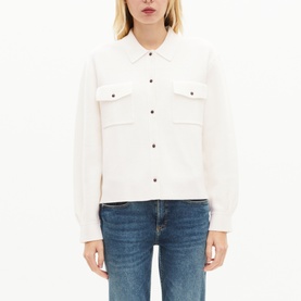 Contrast Button Cardigan