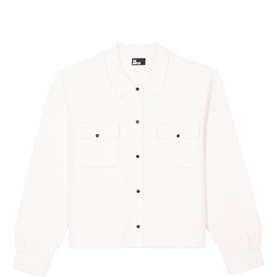 Contrast Button Cardigan