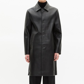 Leather Trench Coat