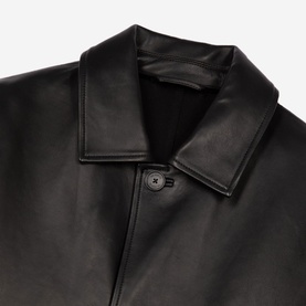 Leather Trench Coat