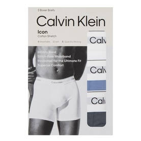 Three-Pack Icon Logo Boxer Briefs