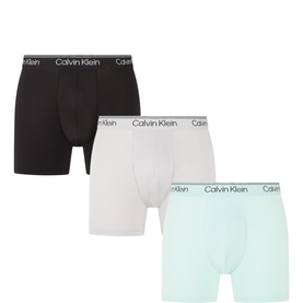 Three-Pack Logo Boxer Briefs