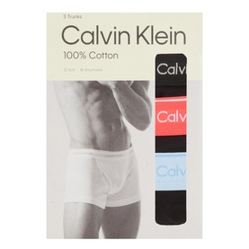 Three-Pack Logo Trunks