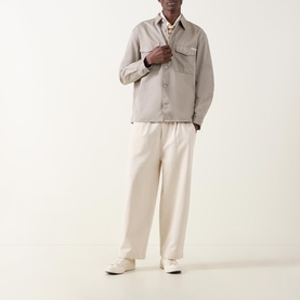 Utility Logo Overshirt