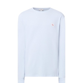 Monogram Logo Waffle Long-Sleeved T-Shirt