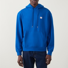 Monogram Logo Terry Drawstring Hoodie
