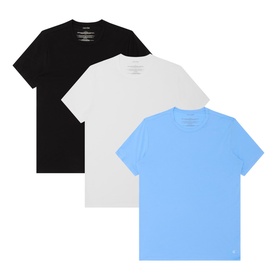 Three-Pack Monogram Logo T-Shirt