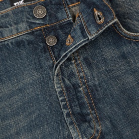 Mid-Rise Straight Leg Jeans