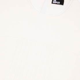 Pleated Knit Dress