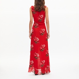 Floral Ruffle Dress