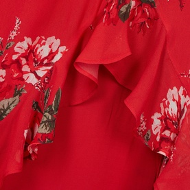 Floral Ruffle Dress