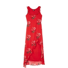 Floral Ruffle Dress
