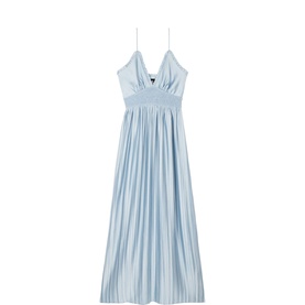 HOBBS Paulina Pleated Dress