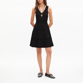 Skater Mini Knitted Dress