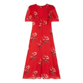 Floral Empire Waist Dress