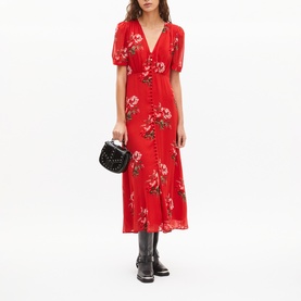 Floral Empire Waist Dress
