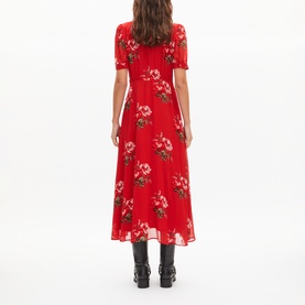 Floral Empire Waist Dress