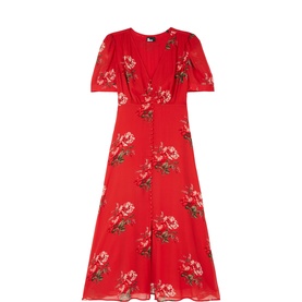 Floral Empire Waist Dress