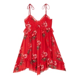 Floral Ruffle Dress