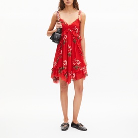 Floral Ruffle Dress