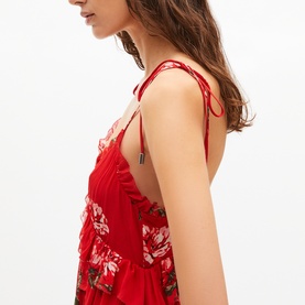 Floral Ruffle Dress
