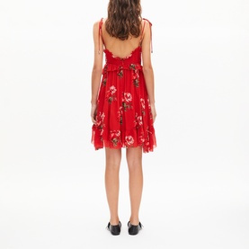 Floral Ruffle Dress
