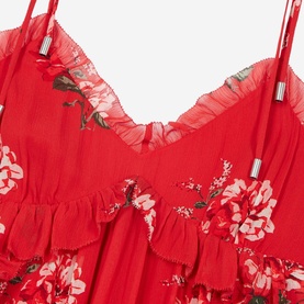 Floral Ruffle Dress