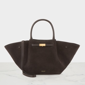 New York Suede Midi Tote Bag