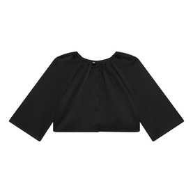 Cropped Cape Jacket