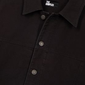 Snake Embroidery Logo Overshirt