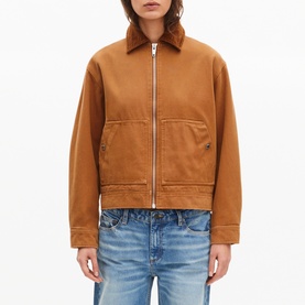 Snake Embroidery Logo Overshirt