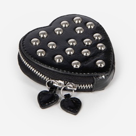 Studded Heart Purse