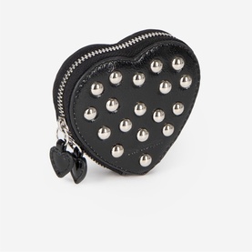 Studded Heart Purse