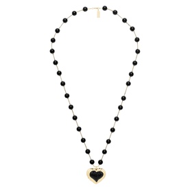 Pearl Heart Pendant Necklace