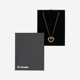 Pearl Heart Pendant Necklace