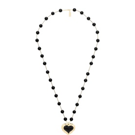 Pearl Heart Pendant Necklace