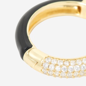 Rhinestone Embellished Ear Cuff
