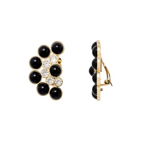 Rhinestone Embellished Earrings