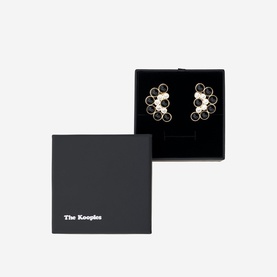 Rhinestone Embellished Earrings