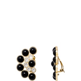 Rhinestone Embellished Earrings