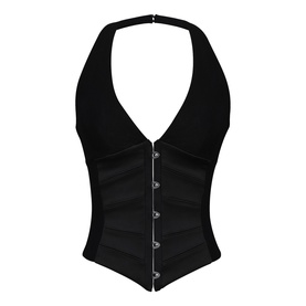 Lia Satin Waist Cinch Corset Top