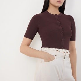 Farneto Cropped Cardigan