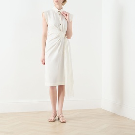 Gocce Wrap Shirt Dress